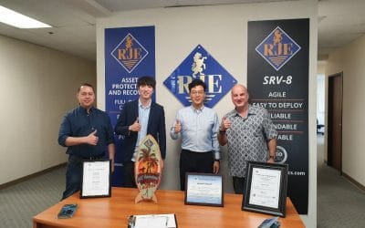 Signed a sole distribution agreement with RJE International for a professional underwater search equipment ROV.