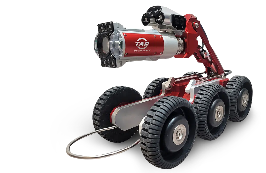 Sewer Pipeline Inspection Crawler - Robocam S - Left Side